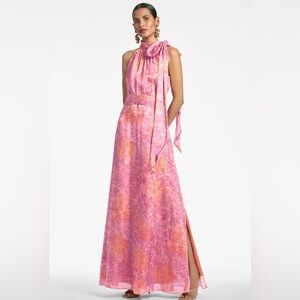 Sachin & Babi Kayla Gown - Pastel Sunset Hydrangea